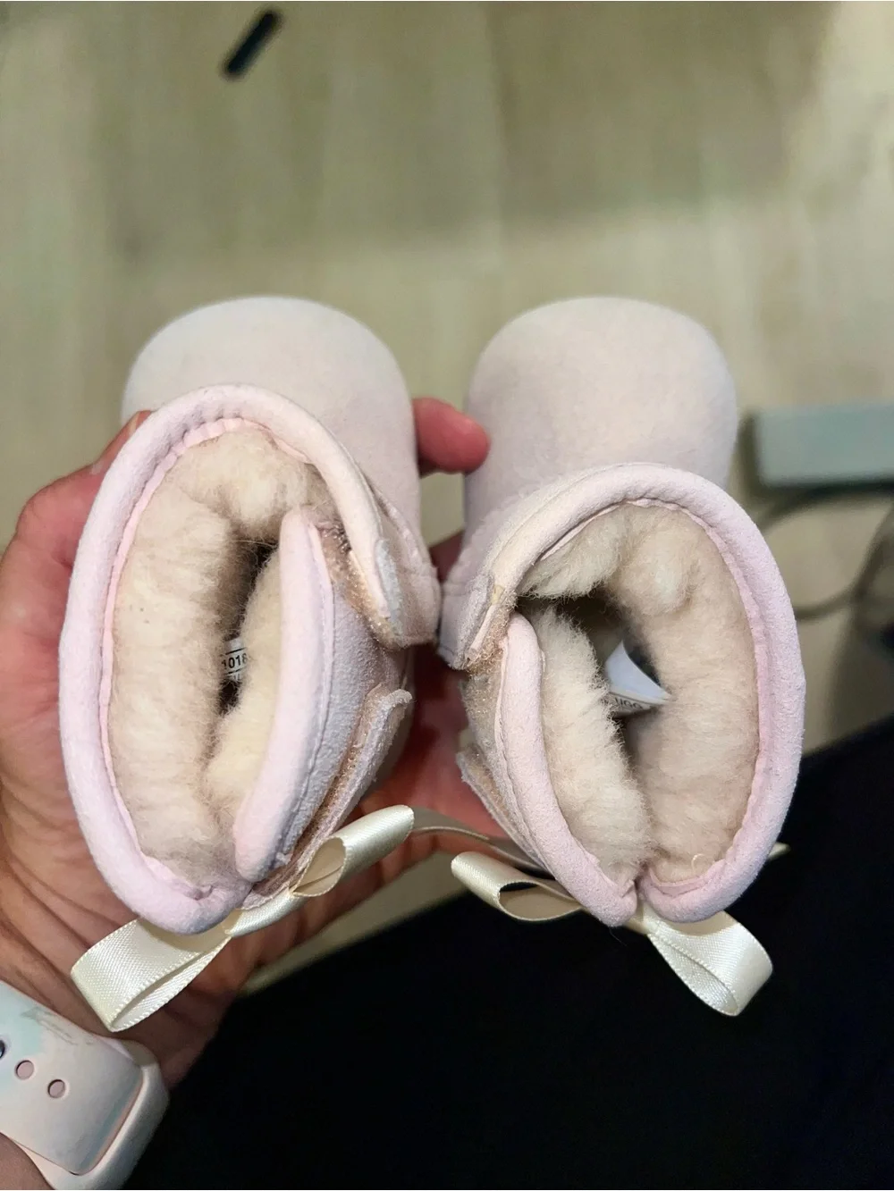 UGG Jesse Blush Infant Booties